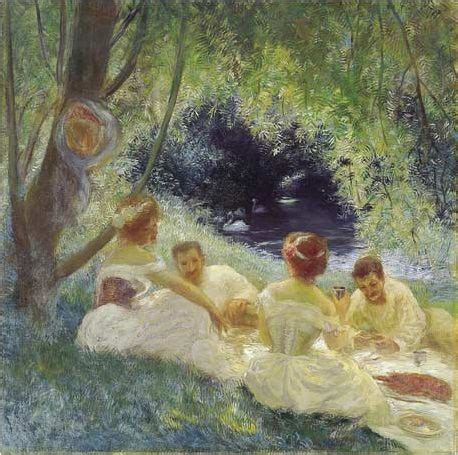 Le dejeuner sur l'herbe, c. 1880 | Impressionism painting, Giclee painting, Post impressionism