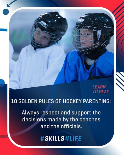 In order to build successful hockey players, kids need supportive ...