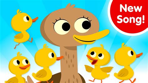 Five Little Ducks - counting down song by Super Simple Songs Songs For Toddlers, Kids Songs ...