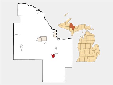 Gwinn, MI - Geographic Facts & Maps - MapSof.net