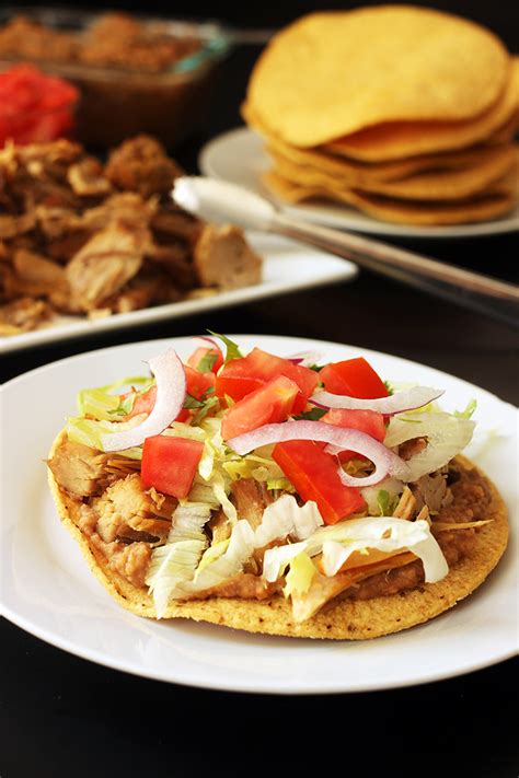 Carnitas Tostadas (Slow Cooker Prep!) - Good Cheap Eats