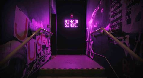 Neon Purple Aesthetic Wallpaper