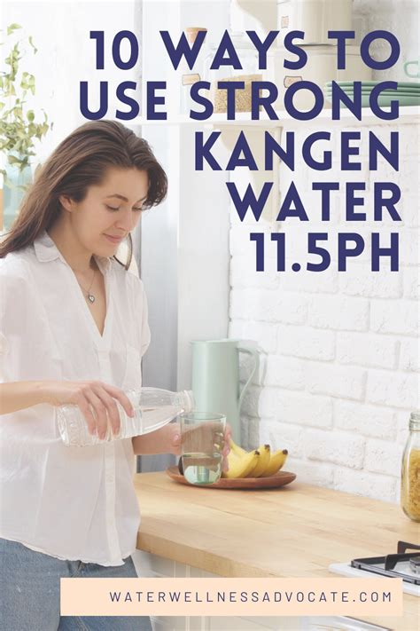 10 Ways to Use Strong Kangen Water 11.5pH in 2021 | Kangen water, Kangen, Kangen water benefits