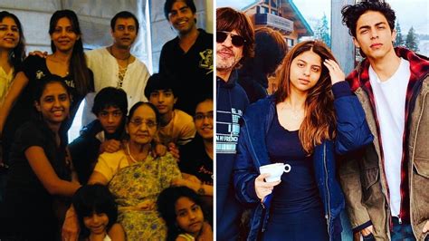 Young Suhana Khan and Aryan Khan pose with mom Gauri in unseen family ...