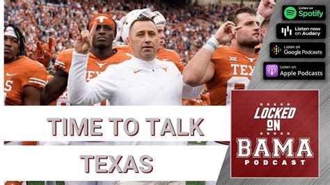 Time to talk a little Texas versus Alabama football! - Win Big Sports