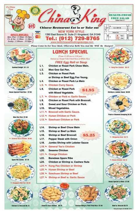 China King Menu, Menu for China King, Kingsland, Kingsland - Urbanspoon/Zomato