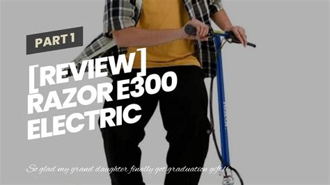 [Review] Razor E300 Electric Scooter