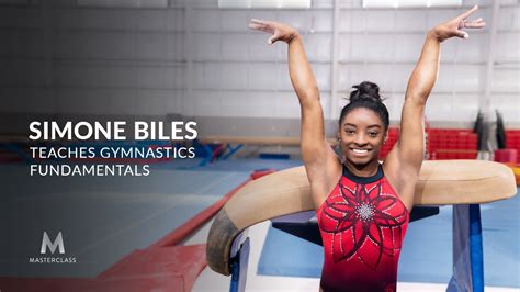 Masterclass Course: Simone Biles Teaches Gymnastics Fundamentals – I ...