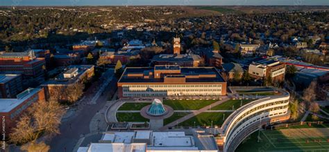 Washington State University campus aerial view Stock Photo | Adobe Stock