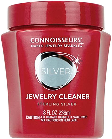 CONNOISSEURS Delicate Jewelry Cleaner Solution 8oz | Silver jewelry ...