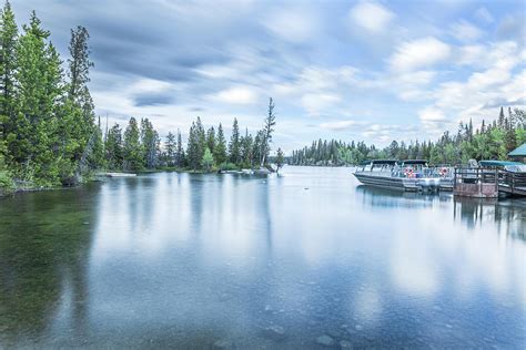 Jenny Lake Boat Dock Photograph by Garth Steger | Pixels