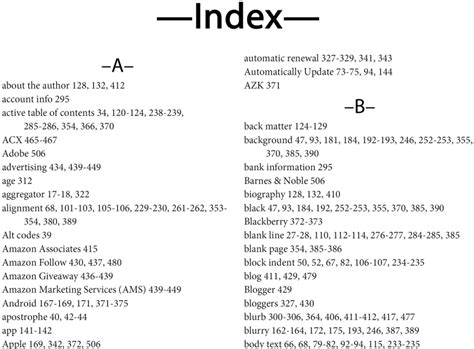 How to Make an Index (for a Nonfiction Print Book) | chrismcmullen