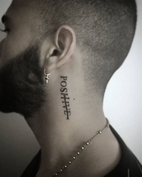 Neck Tattoo Words For Guys - Letter Words Unleashed - Exploring The ...