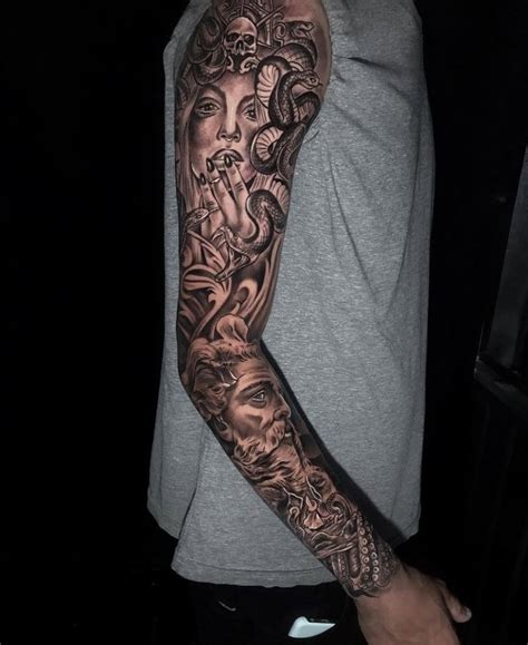 Medusa Tattoo Sleeve