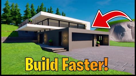 Build Modern Houses Faster - Fortnite Creative Tutorial - YouTube