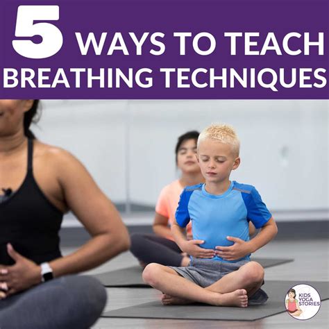 5 Ways to Teach Breathing Techniques to Kids | Kids Yoga Stories