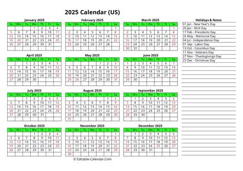 2025 Calendar With Weeks And Holidays Calendar - Layne Valeria