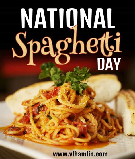 National Spaghetti Day 2016 - Food Life Design