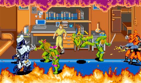 Teenage Mutant Ninja Turtles Was Arcade Co-Op Action At Its Finest