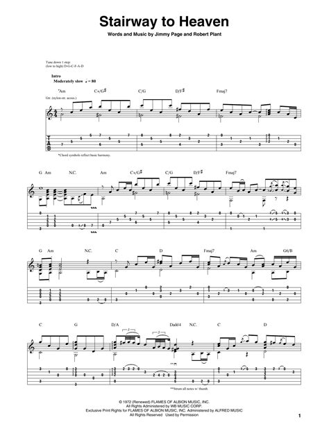 Igor Presnyakov "Stairway To Heaven" Sheet Music Notes | Download ...