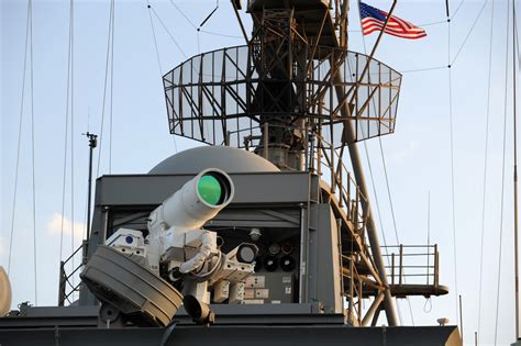 With photos and video, Navy shows how its new laser gun works at sea - The Washington Post