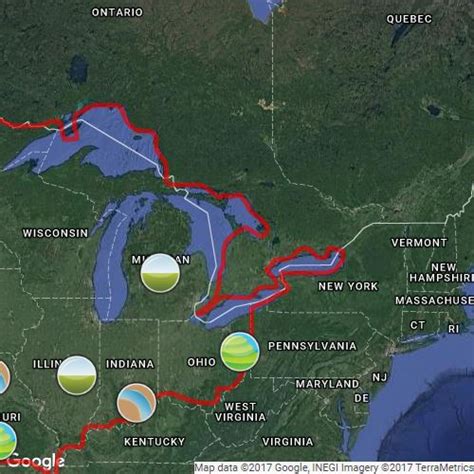 Midwest landforms : Scribble Maps