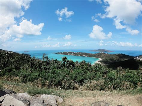 Sunny View Of Magens Bay Best Beach On St Thomas, Usvi Photograph by Cavan Images - Fine Art America