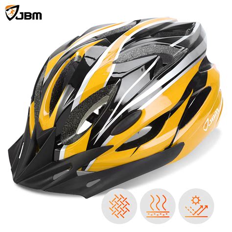 JBM Adult Cycling Bike Helmet Specialized for Men Women Safety Protection CPSC Certified (18 ...