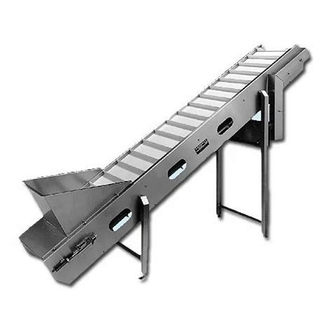 Inclined Cleated Belt Conveyor at Rs 150000/piece | Cleated Conveyor ...