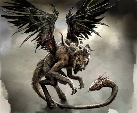 chimera/hydra, Daren Horley on ArtStation at https://www.artstation.com ...