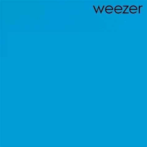 The Blue Album by Weezer, but no one showed up for the cover shoot : r/weezer