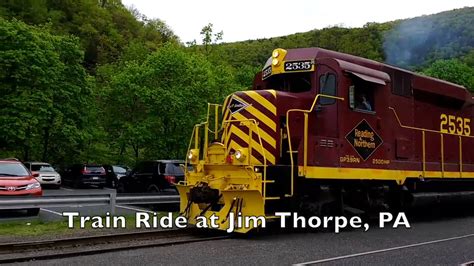 Train Ride from Jim Thorpe - YouTube