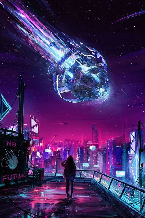 thecollectibles: Endgame by Alena Aenami | Cyberpunk city, Cyberpunk ...