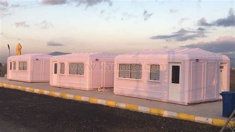 Prefabricated Guard and Parking Booths Inside and Prises