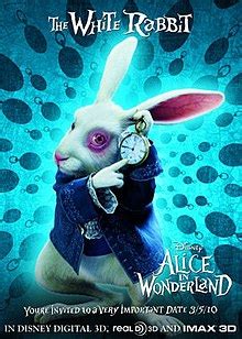 Alice In Wonderland White Rabbit