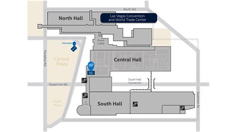 Las Vegas Convention Center South Hall Map