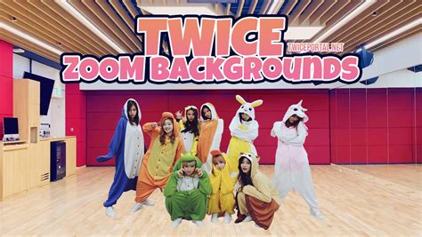 Download these TWICE inspired ZOOM backgrounds! - Twice Portal