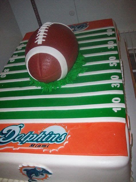 27 Miami Dolphins Cake ideas | miami dolphins cake, miami dolphins, dolphins