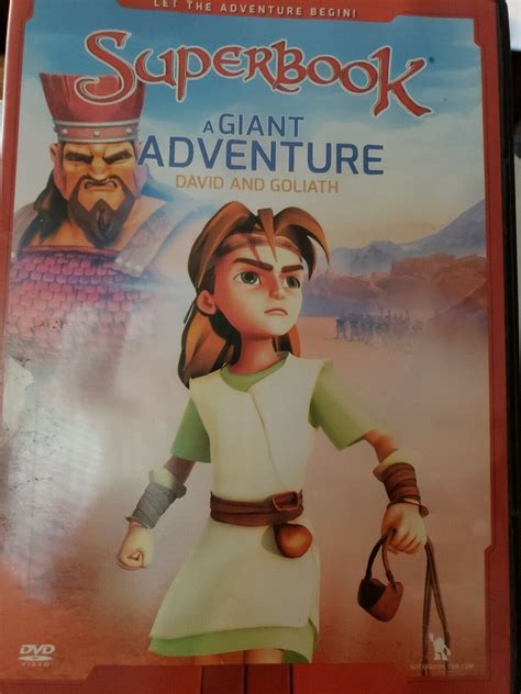 Superbook: A Giant Adventure David And Goliath Christian Cartoon 2015 DVD Euc ...