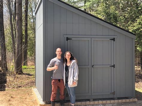 Lean-To Prefab Garden Sheds » North Country Sheds