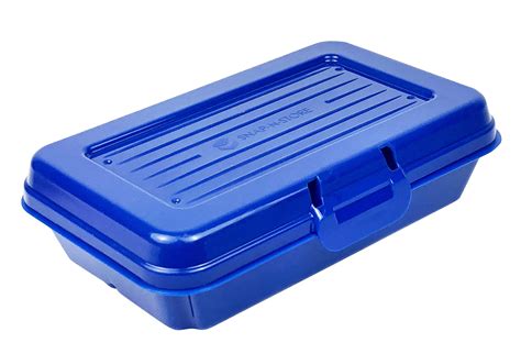 Plastic Pencil Box, Blue, 24 Pack PDQ - Walmart.com - Walmart.com