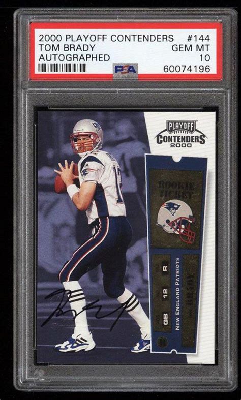 How High Will Another Tom Brady Rookie Card On Ebay Go Since The $250K ...