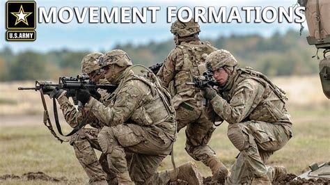 Army Movement Formations | Learning The Basics - YouTube