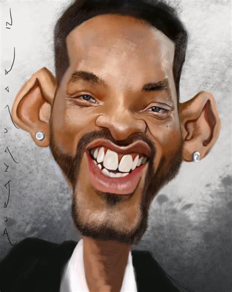 Caricature: WILL SMITH by durandujar | Celebrity caricatures, Caricature drawing, Caricature