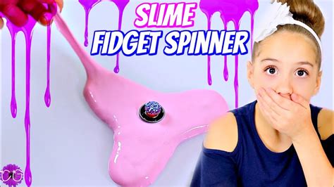 DIY SLIME FIDGET SPINNER! WILL IT WORK?!! - YouTube