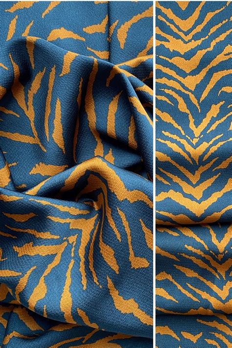 Zebra Fabric Zebra Print Fabric Animal Print Fabric Navy | Etsy ...