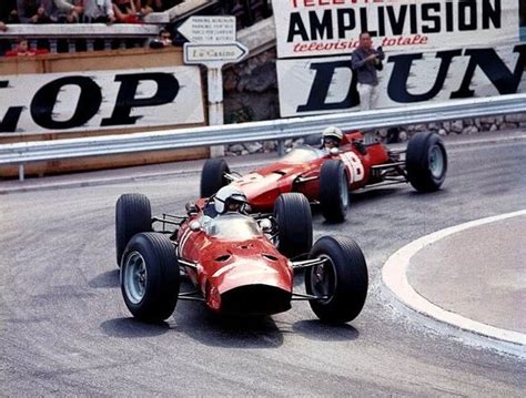 classic f1 photos : Lorenzo Bandini (Ferrari 1512) & John Surtees...