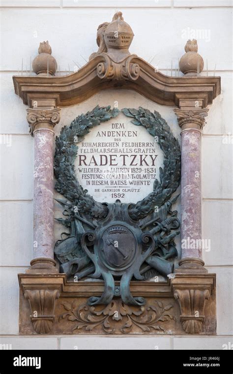 Austrian field marshal joseph radetzky von radetz hi-res stock ...