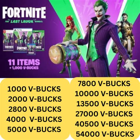 BUY FORTNITE 54000 V-BUCKS CREW XBOX EPIC PS - iGV