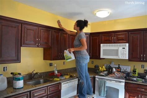 How to Paint a Kitchen in Just a Few Hours - Thrift Diving Blog